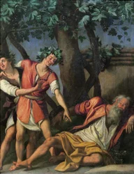 Noahs beruselse (olie på kobber)